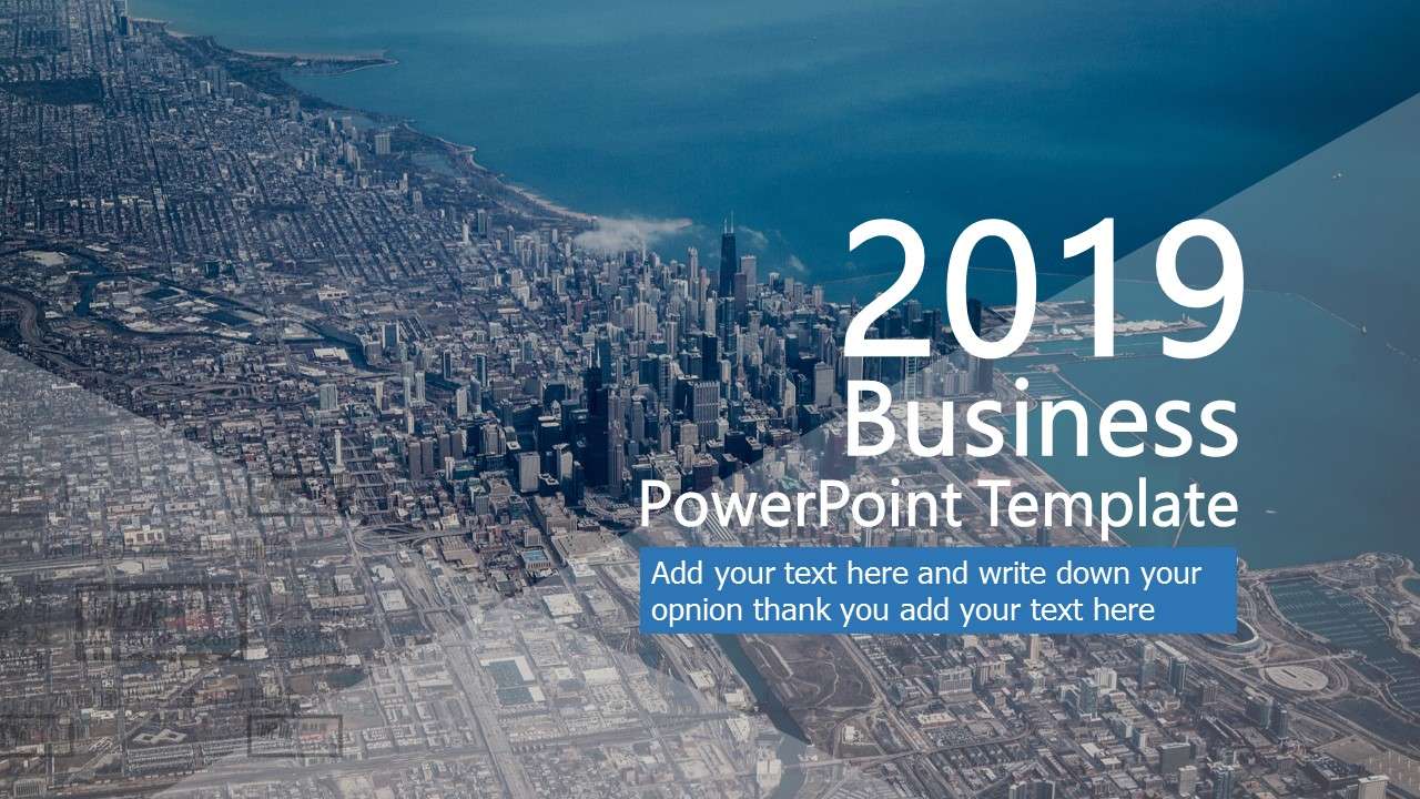 Business atmosphere publicity PPT template